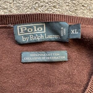 Vtg Ralph Lauren vest-aize XL(23x27)